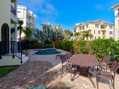 Two Bedroom Two Bathroom Condo Across Street from Beach